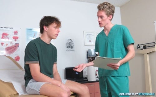 Danny’s First Therapy Exam Fuck