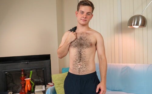 Check Out This Hairy Bear Cub Jacking Off With A Fleshlight!