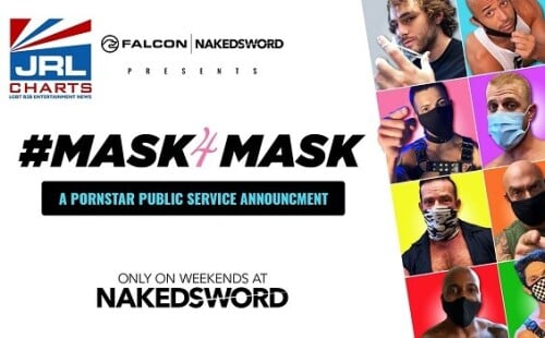  Falcon/NakedSword Unveil Labor Day Weekend PSA #Mask4Mask