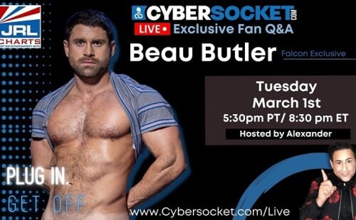 Cybersocket Announce Livestream Chat With Falcon Exclusive Beau Butler