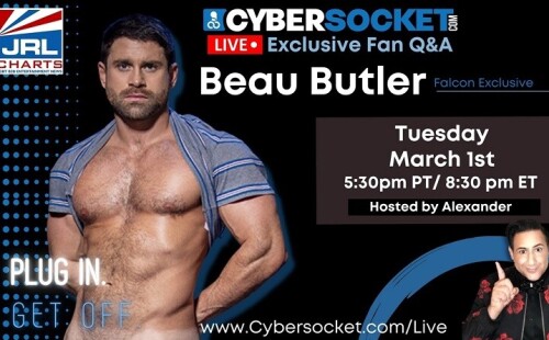 Cybersocket Announce Livestream Chat With Falcon Exclusive Beau Butler