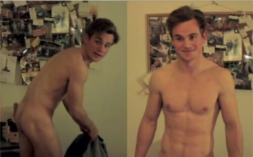 Actor Allan Hyde naked