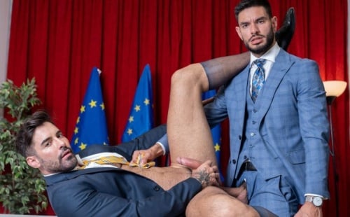 Nico Zetta goes balls deep in Lazzarato’s ass