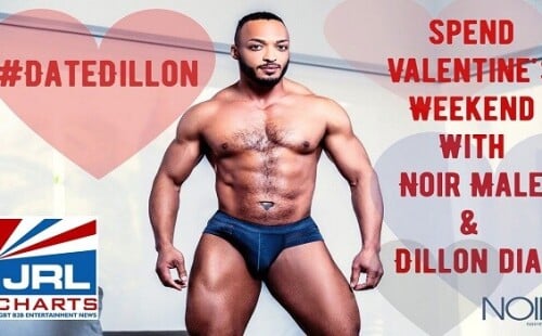 Noir Male and Dillon Diaz Host Virtual Valentine’s Date