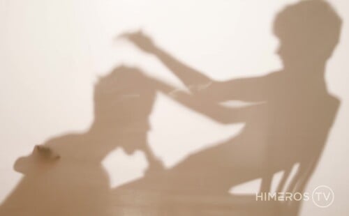 Horny Guys Put on Shadow Play Show For Their Friends