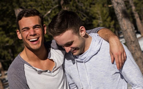 Max Penn and Andrew In Real Raw Gay Sex