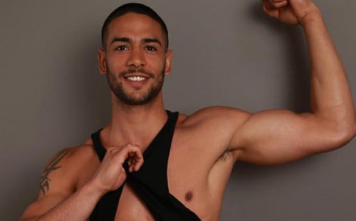 Athletic and Sexy Jorge Diaz Shows Off