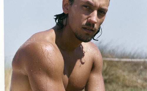 Sexy And Handsome Spanish Model Javier Is A Real Tease!