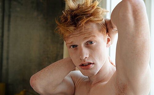 Model Of The Week: 18 Year Old Ginger Timothy Blue