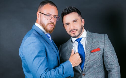 Kike Gil and Leo Rosso