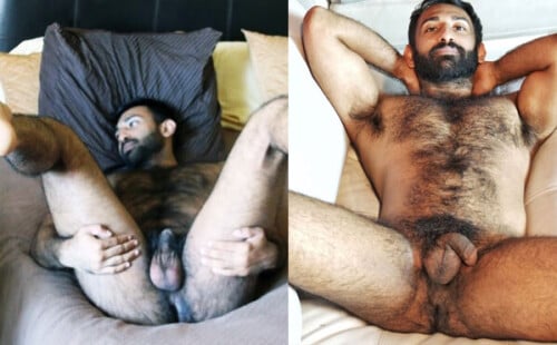 Hot hairy asian guy