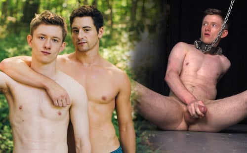 Sexy newcomer Felix Maze gets fucked and tortured