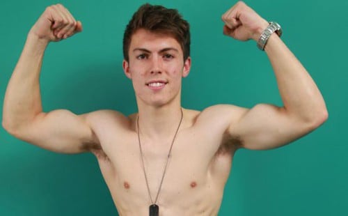Athletic Angus Malcolm Shows Off