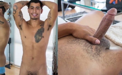 Sexy Peruvian Sexy Strips Down To Bare His Latin Dick