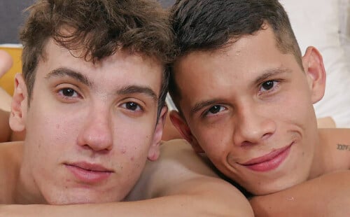 Andy Reyes humps Henry Levitts at BoyFun