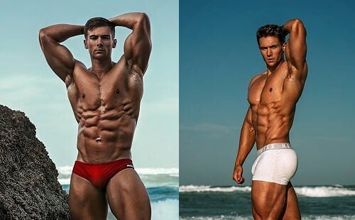 Australian fitness model Ethan