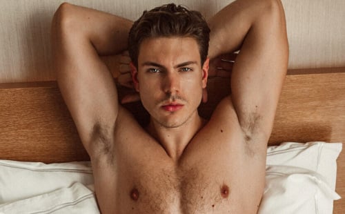 Sexy Serbian Male Model Nino
