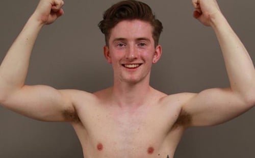 Athletic Ross Francis Shows off