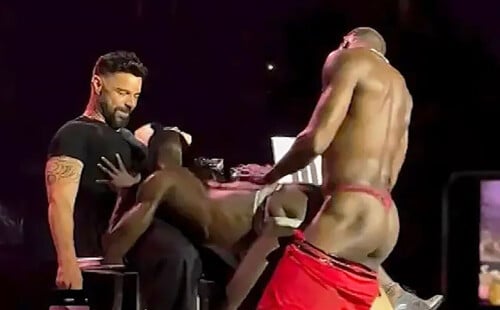 Ricky Martin Erect Penis