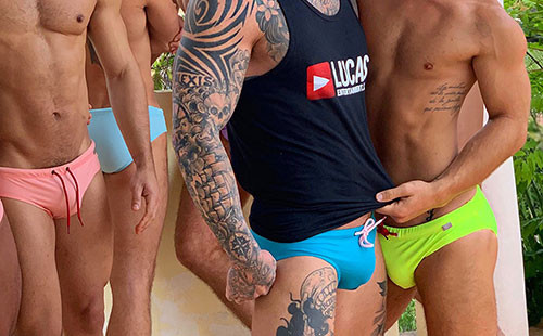 Porn Stars in Speedos