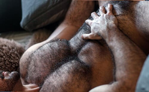 Daddy hairy chest