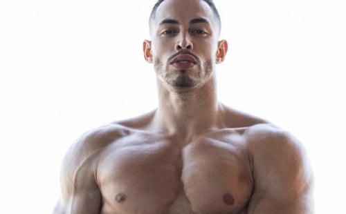 Muscle Man Hayden Naked For Rick Day