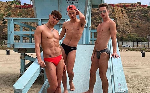 Lifeguards and their Speedos