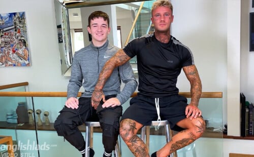 Harry Wills Returns For Cock Play With Troy Connolly!
