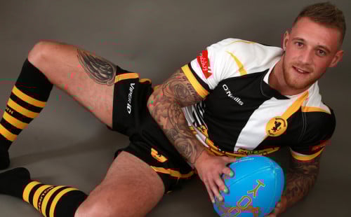 Beefy Uncut Rugby Hunk - Oli Clark