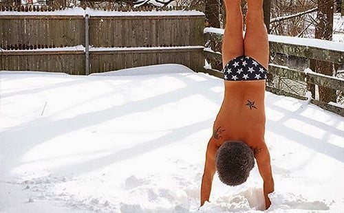 Speedos + Snow