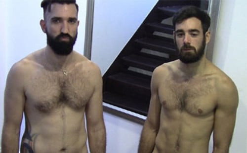 Bearded Amateurs Batt and Lucas Fuck Raw