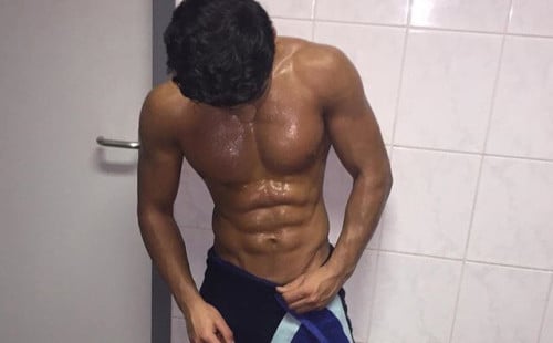 Sexy latin guy with abs