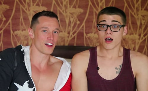 Davey Wavey and Blake Mitchell Get Autoblown During Interview