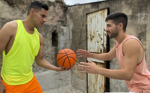 Liam and Faisul play football and fuck