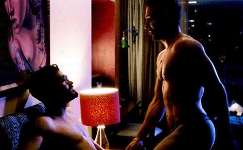 Hot and uff scene
