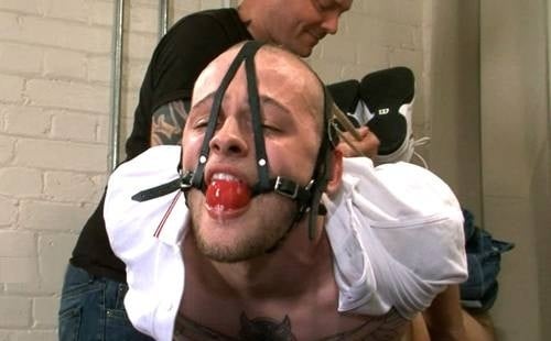 Slave Boy Dan Gagged and Fucked in the Ass!