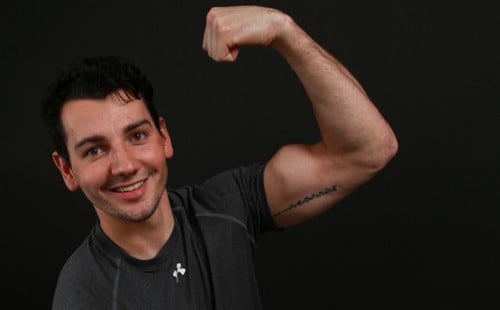 Athletic and Sexy Mike Cooper Shows Off