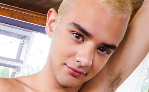 Brazilian twink Gabriel Paris in a solo photoshoot