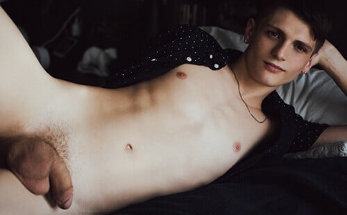 First look at Jeremy Hall, in a solo photoshoot for Helix