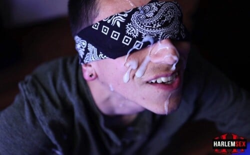 Down-Low Cocksucker Gets Cum Facial