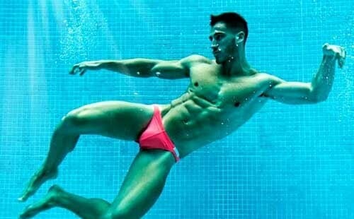 Pink Speedo