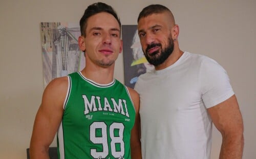 Bareback Muscle Dad Marco Napoli Slams Stephen Angel
