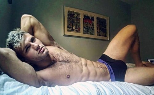 El músico, modelo y actor Colin Brazeau