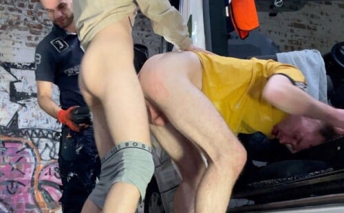 Mikey Lee, Jack Parker & James Dean have a threesome