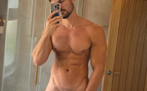 Big British Muscle Man Josh Is Back!