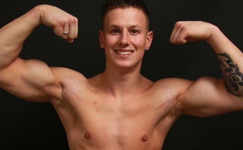 Athletic Jack Willaby Shows Off