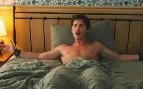 Logan Lerman BDSM in Oh, hi!
