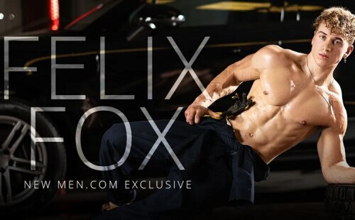 Gorgeous Gay Adult Film Star Felix Fox Signs Exclusive Contract with Men Network