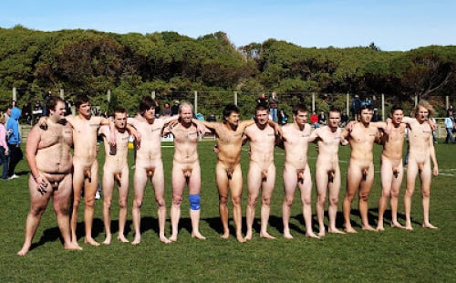 Naked Rugby Team