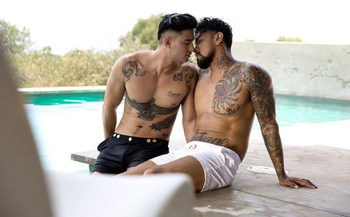 Boomer Banks and Ricky Roman Making Love